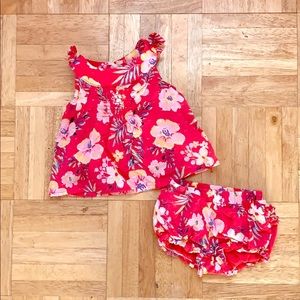 New born floral set
